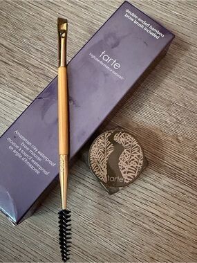 Tarte Amazonian Clay Waterproof Brow Mousse in Grey w/ Brush